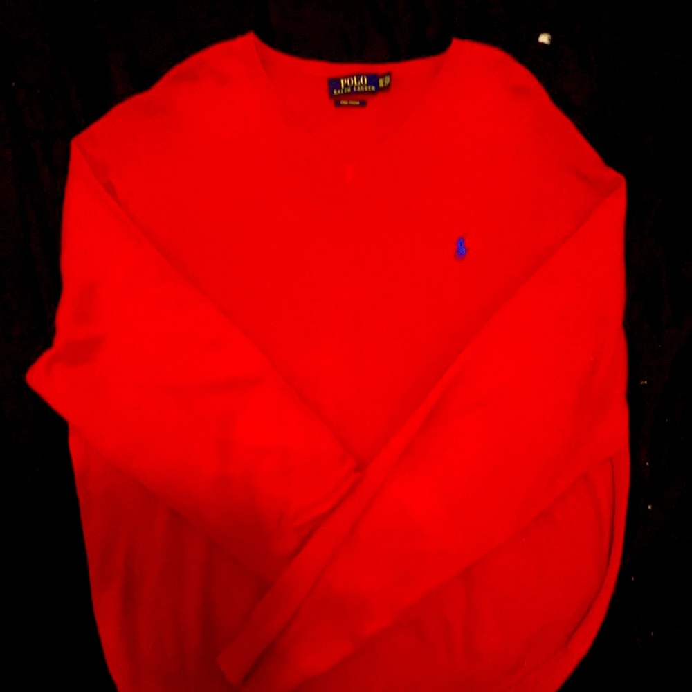 XXl Ralph Lauren polo all red sweater